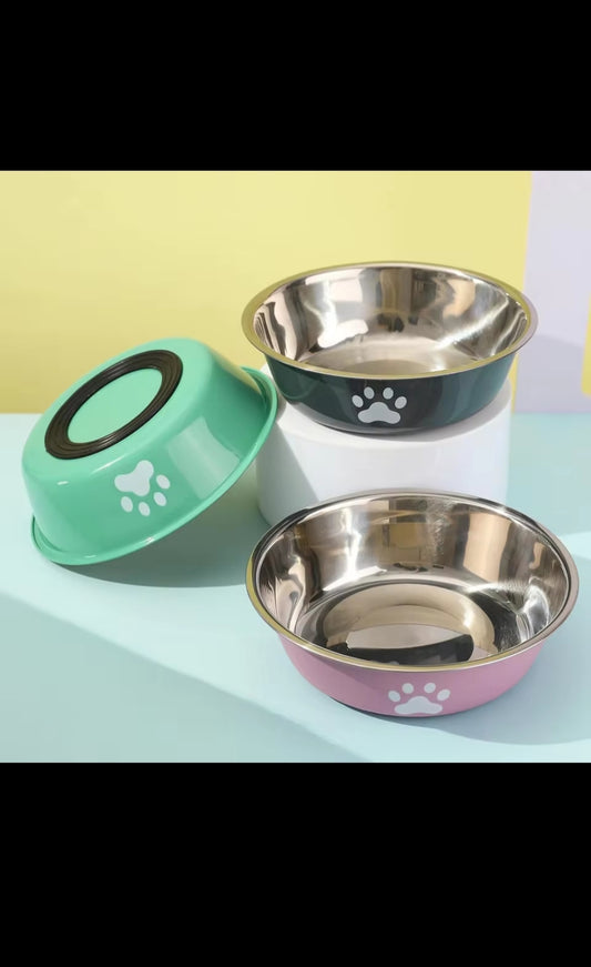 Bol antidérapant pour Chiens & Chats ( INOX )