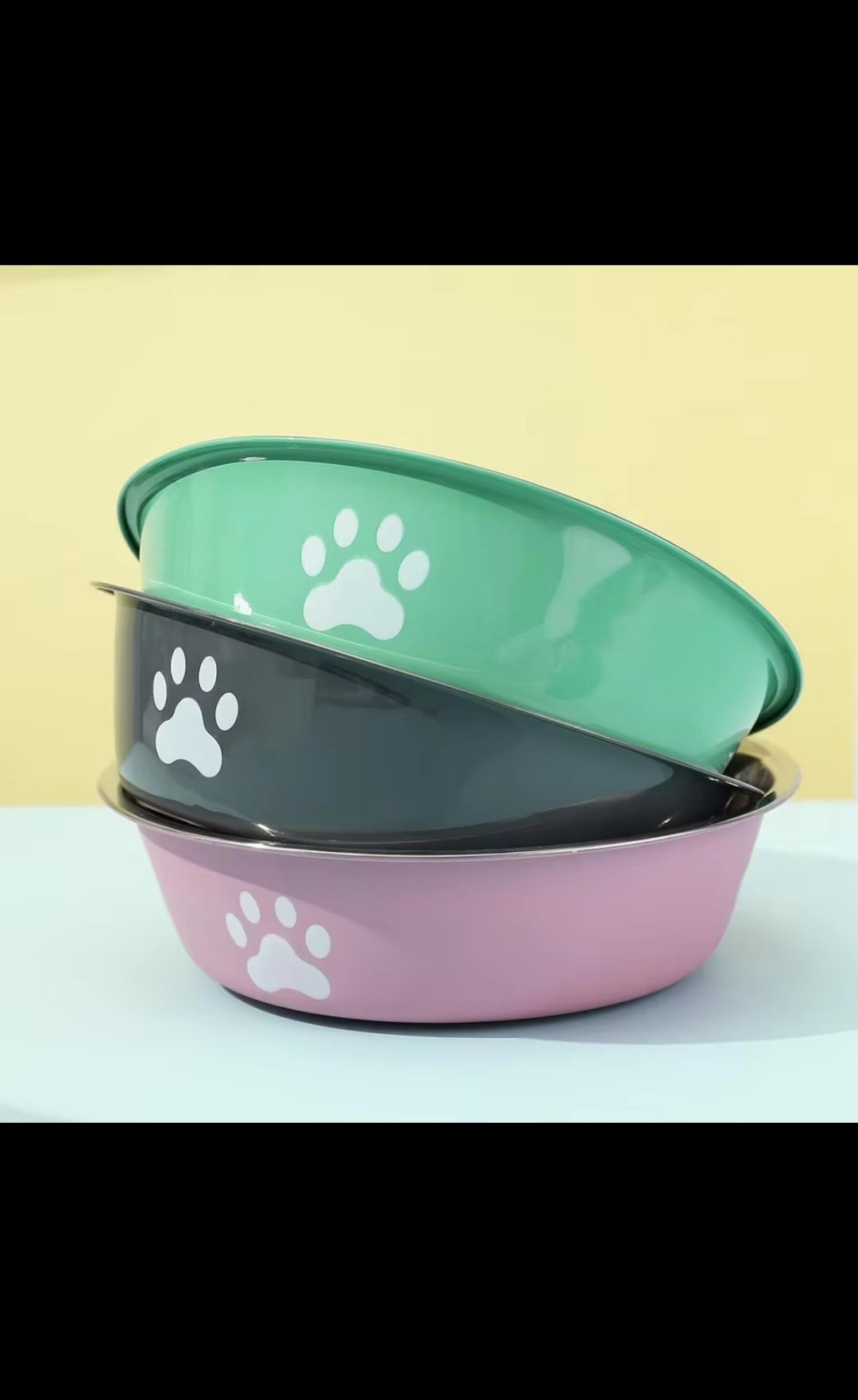 Bol antidérapant pour Chiens & Chats ( INOX )