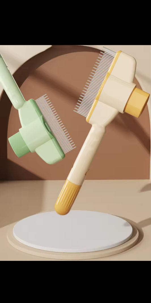 Brosse auto-nettoyante pour chiens et chats