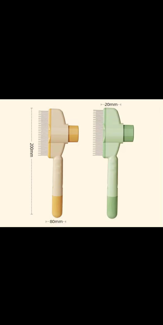 Brosse auto-nettoyante pour chiens et chats